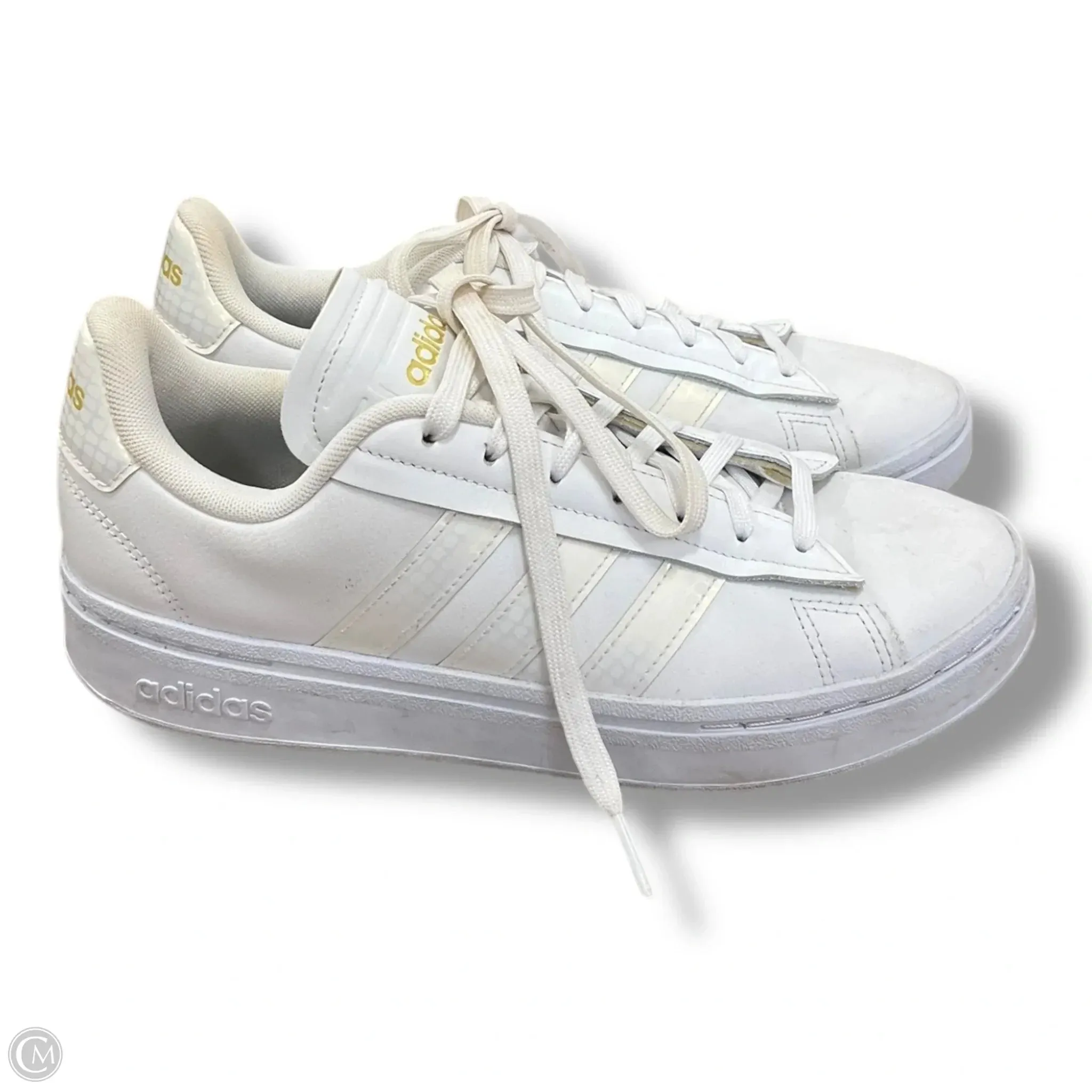 Shoes Sneakers By Adidas In White, Size: 8 adidas