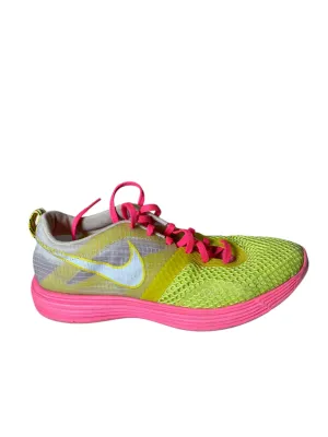 Shoes Sneakers By Nike In Pink & Yellow, Size: 7.5 nike