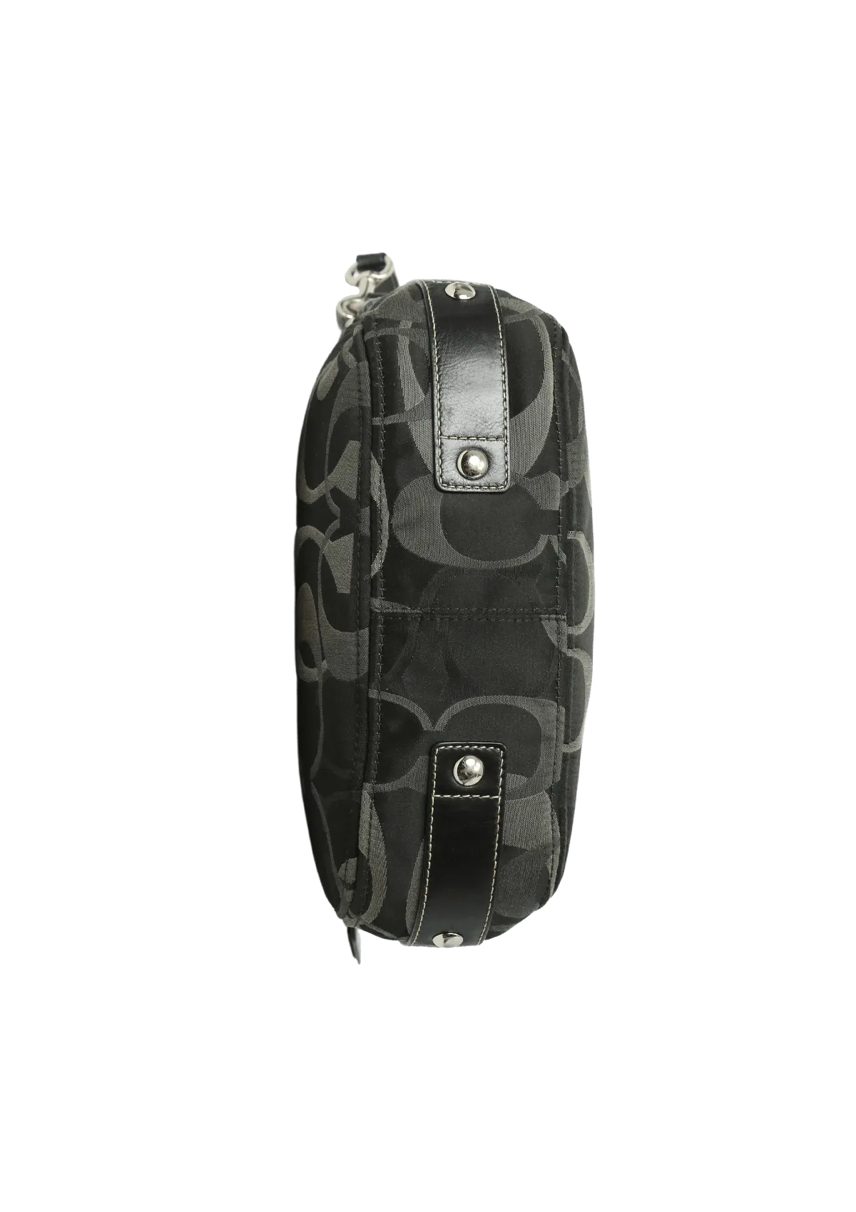SIGNATURE CANVAS SHOULDER BAG