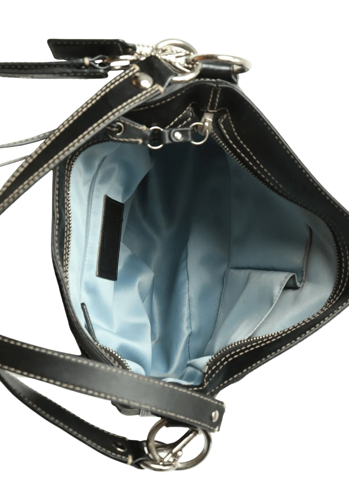 SIGNATURE CANVAS SHOULDER BAG