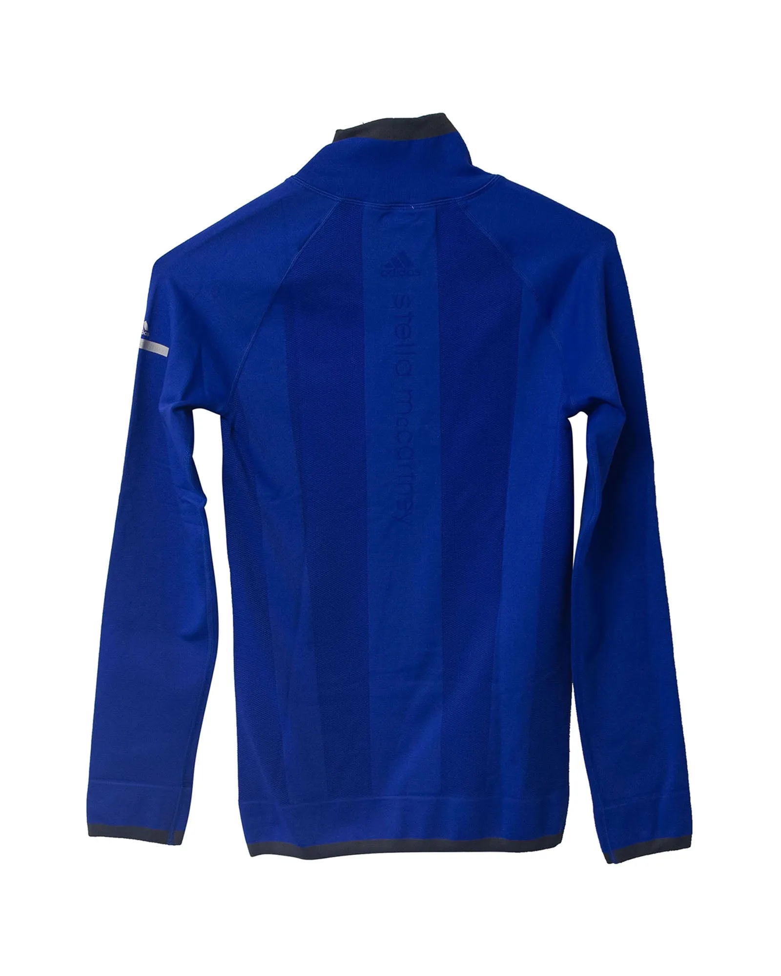 Stella McCartney For Adidas Half Zip Jacket in Blue Nylon
