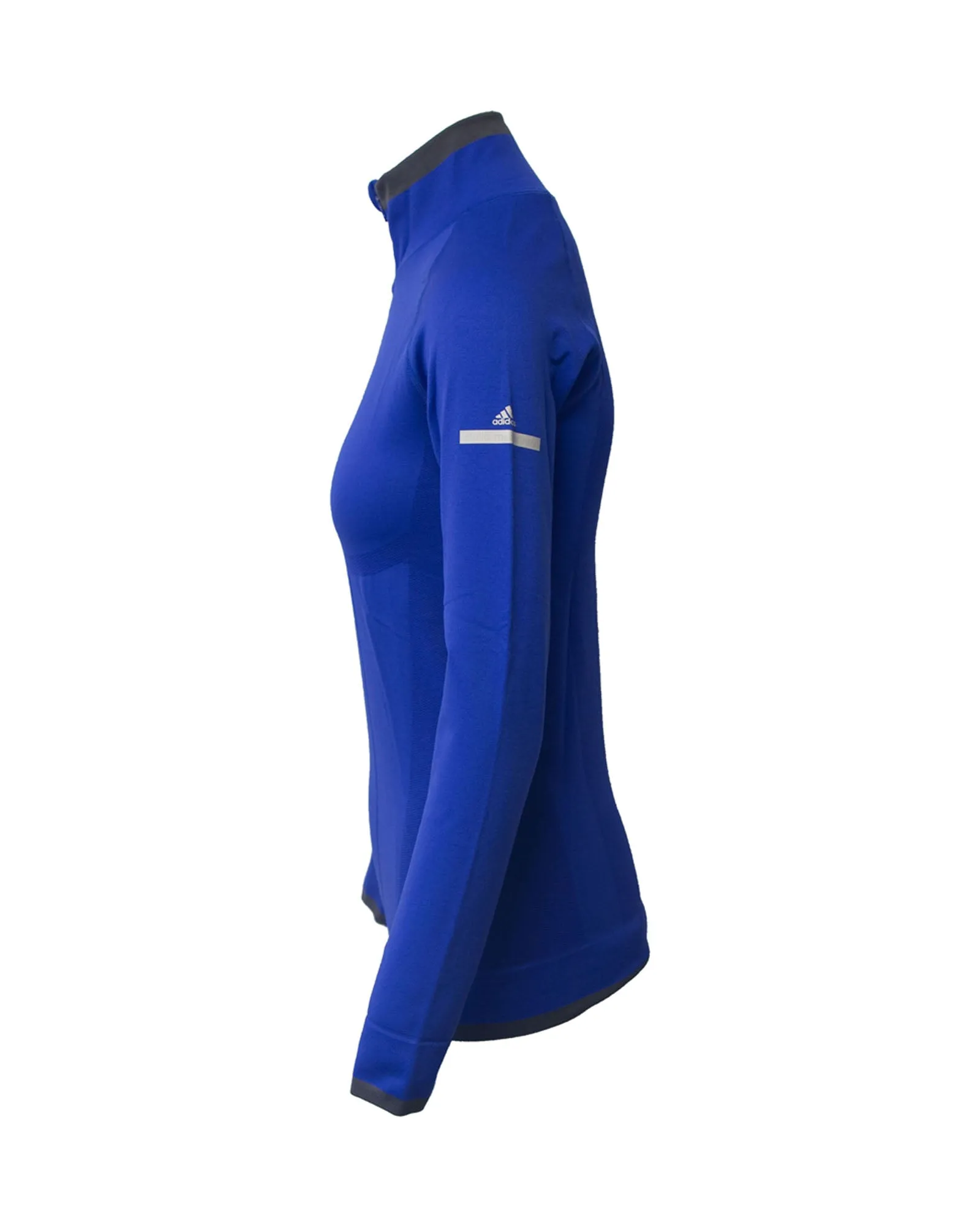 Stella McCartney For Adidas Half Zip Jacket in Blue Nylon