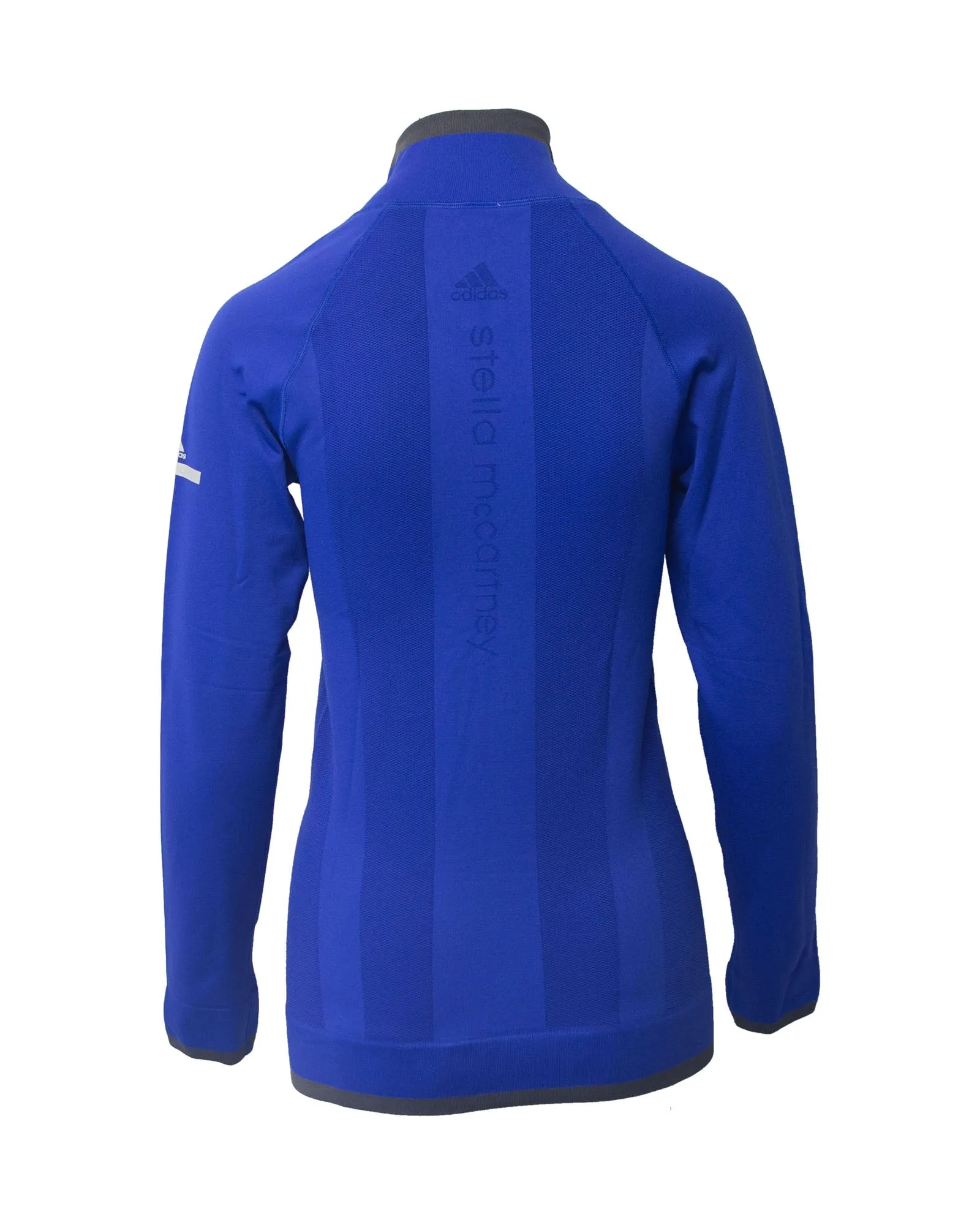 Stella McCartney For Adidas Half Zip Jacket in Blue Nylon