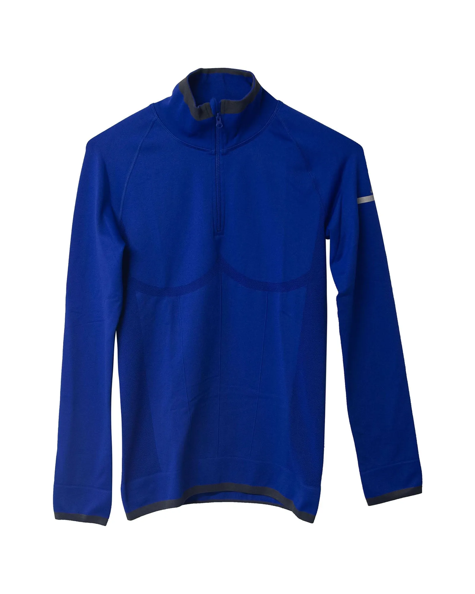 Stella McCartney For Adidas Half Zip Jacket in Blue Nylon