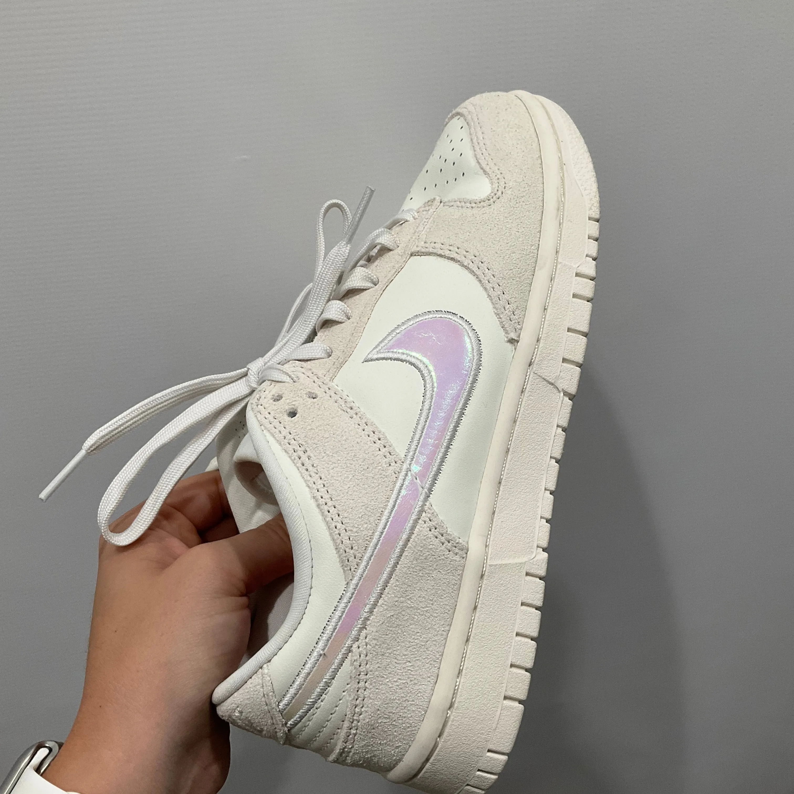 White Shoes Athletic Nike, Size 8 nike