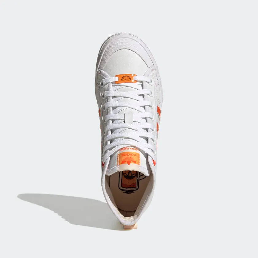 Women's adidas Nizza Platform Mid Vegan Shoes Hey Dude Shoes