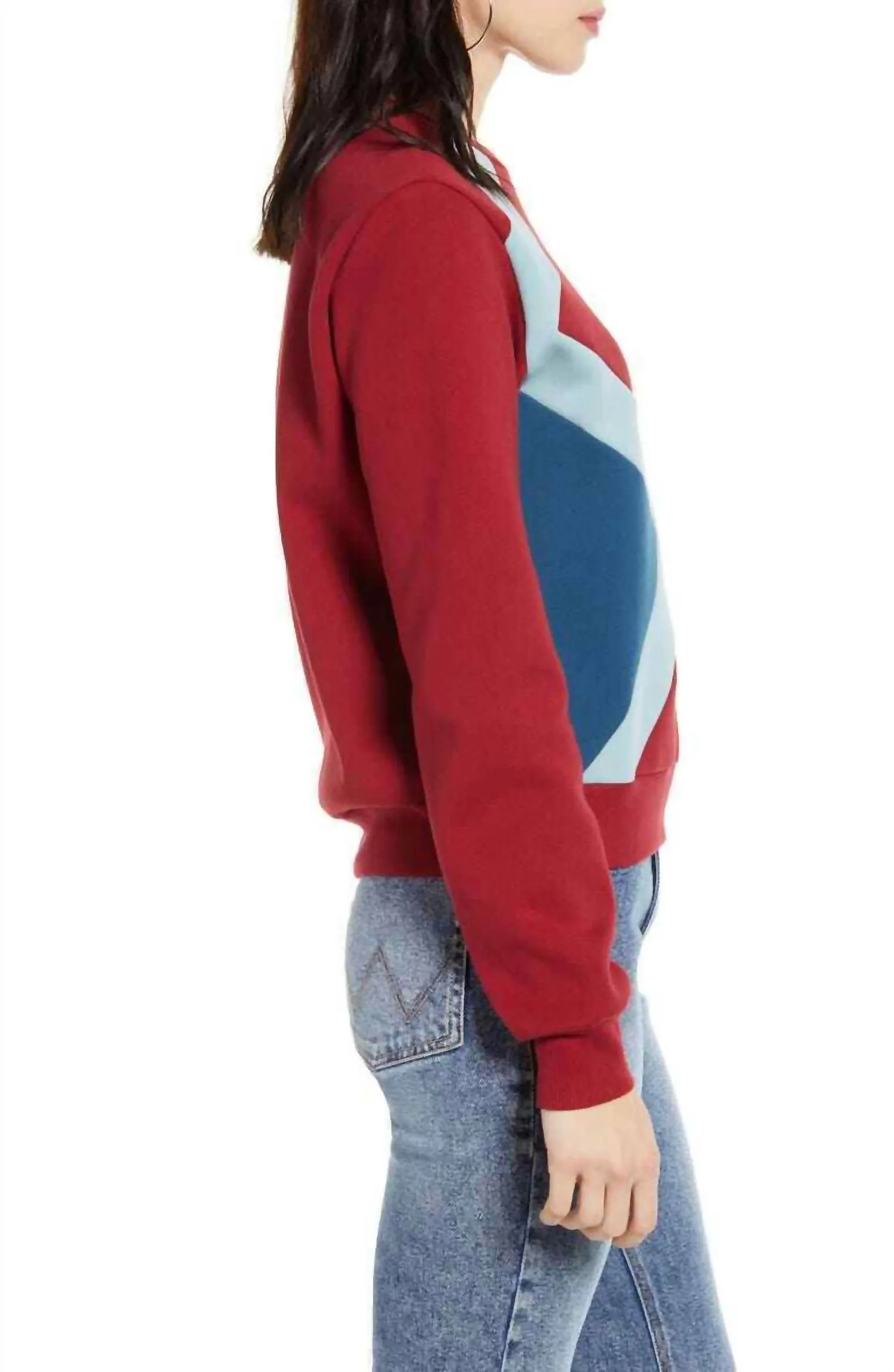 Women's Kazuno Sweatshirt In Red/blue
