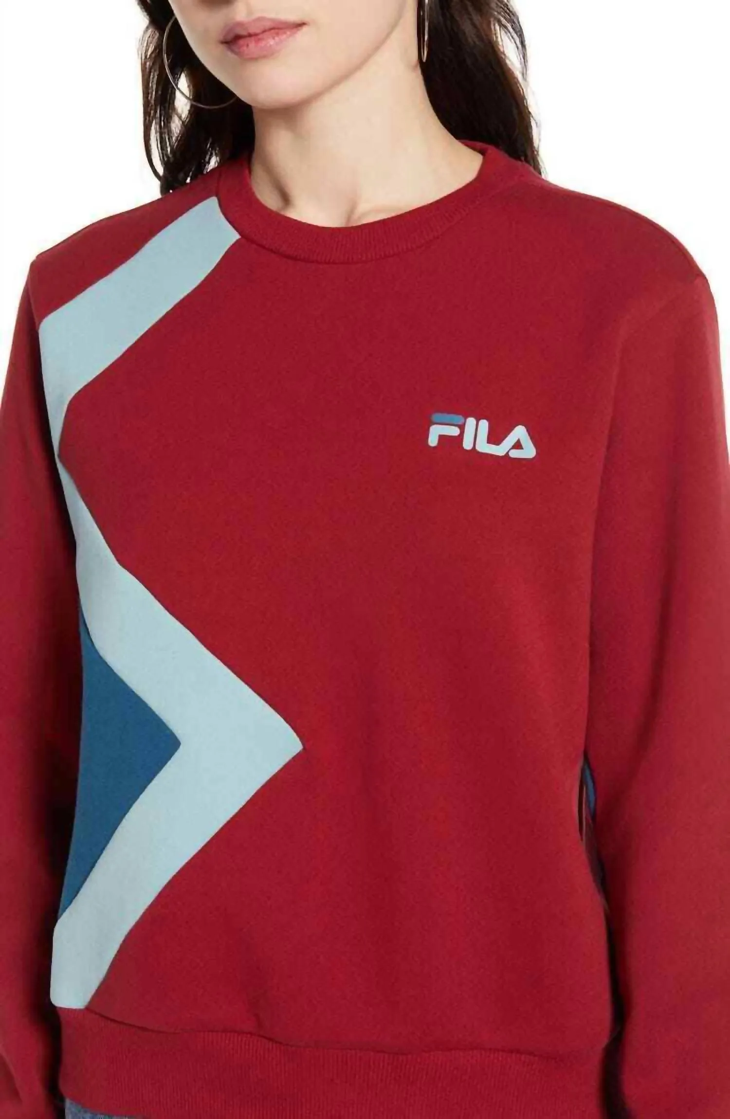 Women's Kazuno Sweatshirt In Red/blue