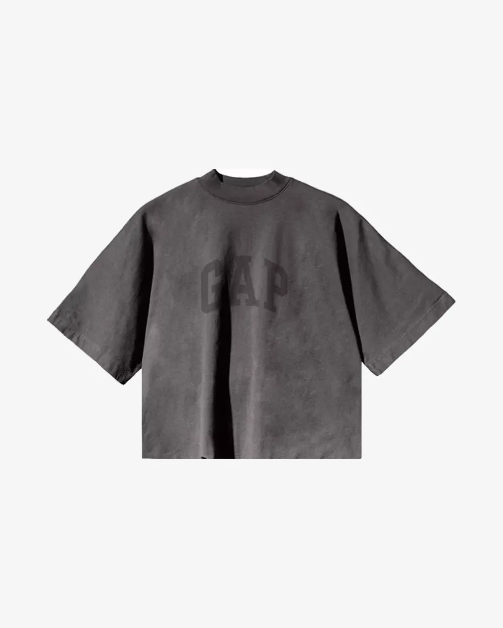 YEEZY GAP ENGINEERED BY BALENCIAGA DOVE 3/4 SLEEVE DARK GREY NO SEAM TEE