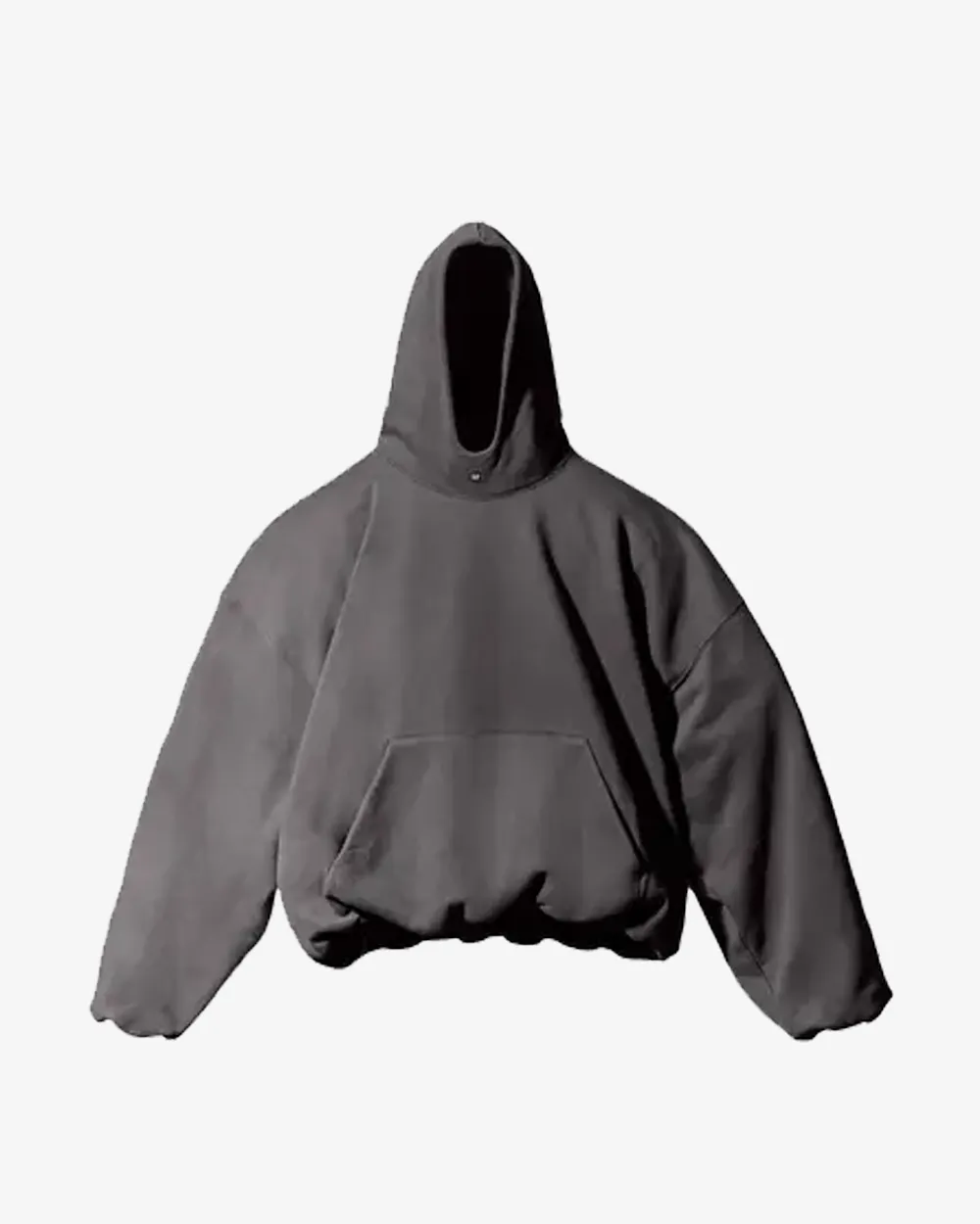 YEEZY GAP ENGINEERED BY BALENCIAGA LOGO DARK GREY HOODIE